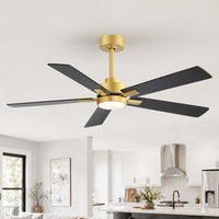 52-Inch Ceiling Fan with LED Light and Remote