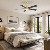 52-Inch Ceiling Fan with LED Light and Remote