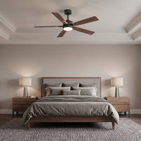 52-Inch Ceiling Fan with LED Light and Remote