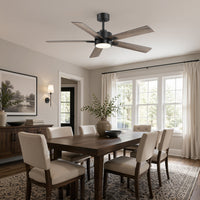52-Inch Ceiling Fan with LED Light and Remote