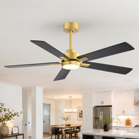 52-Inch Ceiling Fan with LED Light and Remote