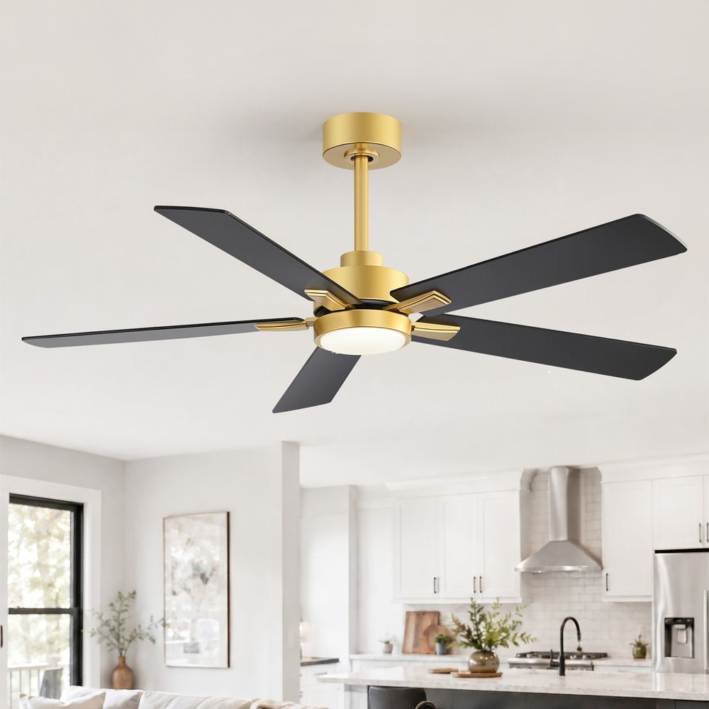 52-Inch Ceiling Fan with LED Light and Remote