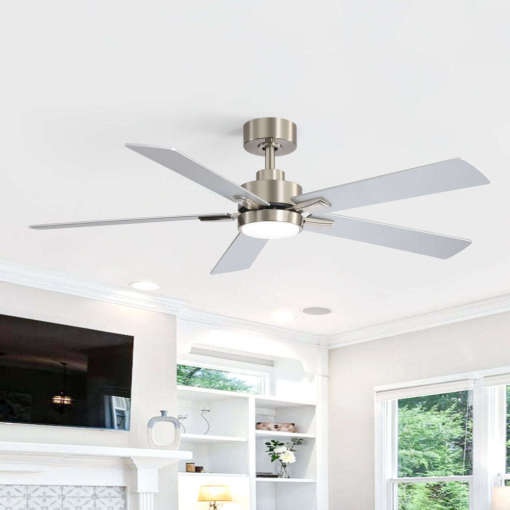 52-Inch Ceiling Fan with LED Light and Remote