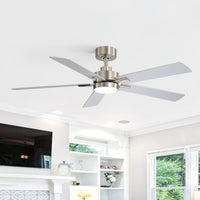 52-Inch Ceiling Fan with LED Light and Remote