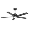 52 Inch Modern Ceiling Fan with Light Remote Control