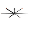 12 FT (144") HVLS Industrial Ceiling Fan with 6 Aluminum Blades & 12-Speed Control