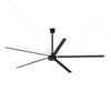 12 FT (144") HVLS Industrial Ceiling Fan with 5 Aluminum Blades & Remote